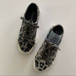 Superga  Cheetah Print Sneakers Gray Velvet Women's Size 36 US 6 Photo 5
