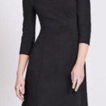 Boden Juliana Ponte Fit & Flare Dress Black Size 12 Photo 0