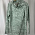 Danskin  Women's Large Cowl Neck French Terry Bliss Wrap Top Yoga Modern Photo 4