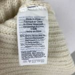 Madewell  Cream Boatneck Button Shoulder Ballon Sleeve Wool Sweater XS Photo 8