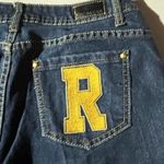 Rocawear  WOMEN DARK WASH BLUE JEANS SIZE 11 PRE-owned Photo 4