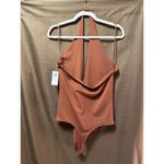 Abercrombie & Fitch NWT  Double-Layered Seamless Halter Bodysuit Size Large Photo 3