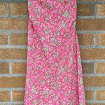 Lilly Pulitzer  Pink Green  Strapless Casual Dress size 8 Photo 1