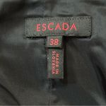 Escada Women’s Size 38 M Black Floral Jacquard Straight Pencil Skirt Size M Photo 2