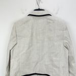 J.Crew  Lucie Lady Jacket Stretch Linen Blend Flax Ivory Preppy Retro US 6 NWT Photo 10