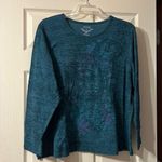 Sonoma Dark Teal Paisley Print Shirt 3X Photo 0
