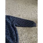 Old Navy  blue fuzzy long‎ sleeve shirt size large Photo 5