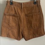 SheIn  Brown Denim High Rise Jean Shorts Photo 4