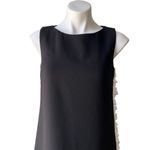 NWT, Sara Campbell Crepe Shift Dress Asymmetrical Ruffle Detail, Sz 4 Photo 10