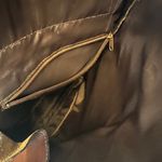 Lartigiano tobacco brown leather convertible backpack Italy VINTAGE Photo 5