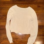 525 America Cream Knit Sweater Size M Photo 6