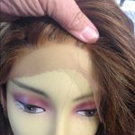 100% Human high quality hand tied Swisslace wig Photo 1