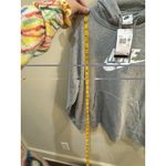 Nike Gray Basic Sweatshirt Women's Plus Size 1X Spell out Athlesiure Performance Photo 8