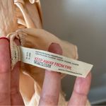 Free People  All My Love Satin Wrap Slip‎ Dress Light Sand XS Photo 4