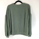Everleigh  Womens Sweater Pullover Puff Sleeve Scoop Neck Soft Green Size M Photo 1