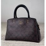 Coach Mini Lillie Carryall With Signature Canvas Detail Photo 0