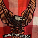 Harley Davidson  Med Ladies Long Sleeve Shirt Photo 2