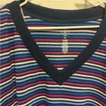 st. john's bay  Multicolor Striped Sweater Size XXL Photo 5