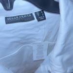 Susan Graver  White Denim Jacket NWT Size L Photo 1