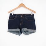 BDG  Shortie Womens 27 Blue Denim Cotton Stretch Low Rise Roll Hem Outdoor Wear Photo 1