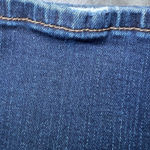 Talbots  Flawless Five Pocket Straight Blue Jeans Womens 16 Denim Distressed Photo 11