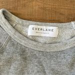 Everlane  gray long sleeve crew neck pullover sweatshirt Photo 3