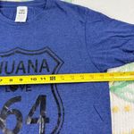 Tijuana I Love 664 Graphic T Shirt Blue Short Sleeve S CH Cotton Blend Size undefined Photo 3