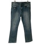 Cowgirl Tuff Blue Jeans with Black Buck Off Embroidery Pockets Wild & Wooly Size undefined Photo 1