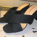 Shoedazzle Black Mules Photo 1