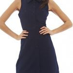 AX Paris Navy Blue Shirt Dress Photo 0