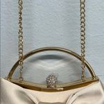 Alessia | Satin Clutch w/ Bow Accent ✨ Gold Photo 2