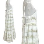 Aerie Tie Dye Maxi Dress White Size Small Ethereal Goddess Summer Bohemian Beach Photo 11