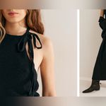 Free People NWT Free-Est Maya Sweater Top - solid black - XS Photo 4