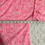 Lilly Pulitzer Pink Shandy Invest A Gator Ziva Bell Sleeve Preppy Relaxed Top XL Photo 6