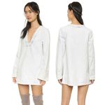 Free People Denim Long Sleeve Light Wash Top S/P Photo 1