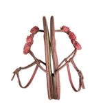 Sam Edelman Eliza Woven Thong Round Chic Flat Sandals Pink Lily Stripe Size 7 Photo 9