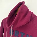Burton  Womens Burgundy Indie Crush Neck Pullover Hoodie Sweatshirt Size Small Photo 5