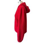 Outdoor Voices Mega Fleece Snap Up Hoodie Gogi Berry Red Size Small Photo 3