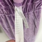 Fabletics  Velour Zip Up Wide Leg Onesie in Bright Lilac Size XS Photo 7