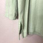 J Jill 100% Supima cotton simply supima v neck tunic size medium Green Photo 9