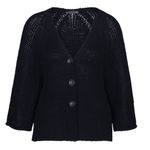 OSKA navy knit jacket Olive 8/10 Blue Size undefined Photo 0