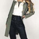 Vintage Deadstock Longline Houndstooth Jacket | Size M Gray Size M Photo 1