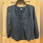 Old Navy Long sleeve Denim  top size xs Photo 0