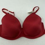 Wacoal Brand New B. Tempt'd by  Women's 30DD Red Wire Free Plunge T-Shirt Bra Photo 0