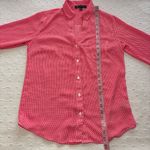 Outback Red  Polka Dot Shirt Top Button Sleeve‎ Size XS Photo 5