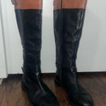 Gianni Bini Black and Brown Riding Boots Photo 0