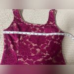 NIKIBIKI  Magenta Lace Mini Dress Photo 4