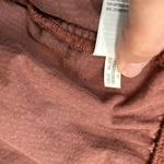 American Eagle  Corduroy Cropped Bomber Jacket Brown/Rust Size Medium Photo 11