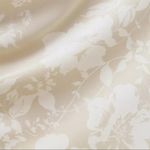 Reformation | Beba 100% Silk Halter Crop Top in Sable Floral Cream Photo 4