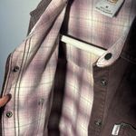 Carhartt Rare Vintage  brown canvas flannel lined shirt jacket Photo 4